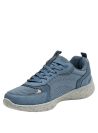 Calzado urbano celeste para mujer, estilo casual, recomendado para actividades diarias y confort.