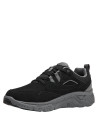 Zapatillas urbanas negras para hombre, estilo casual, ideales para uso diario.