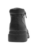 Calzado negro para hombre, estilo casual, cómodo y ligero para el uso diario.
