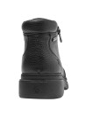 Calzado negro para hombre, estilo casual, cómodo y ligero para el uso diario.