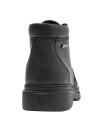 Botín negro de cuero para hombre, diseño anatómico, perfecto para el confort diario.