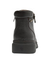 Calzado casual en cuero moro para hombre, taco plano de 5 cm, ideal para un look urbano.