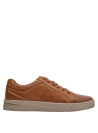 Calzado casual camel de cuero para hombre, cómodo y transpirable, recomendado para el día a día.