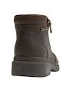 botines de cuero café para hombre, estilo casual, soporte ideal, textura suave, perfectos para rutina diaria