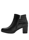 Calzado negro para mujer, diseño anatómico, perfecto para caminar.