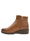 botines camel mujer estilo casual, perfectos para jeans y vestidos