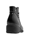 Botines de cuña negros para mujer, estilo casual, ideales para uso diario.