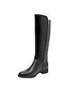 botas negras de cuero para mujer, estilo casual, ideal para actividades urbanas