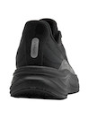 Zapatillas negras unisex con plantilla suave, recomendadas para largas jornadas de uso.