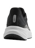 Zapatilla unisex blanca y negra, diseño casual, perfecta para un uso diario sin atar.