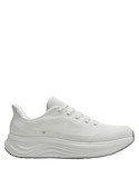 zapatillas blancas unisex con amortiguación constante, recomendadas para un estilo de vida activo y dinámico