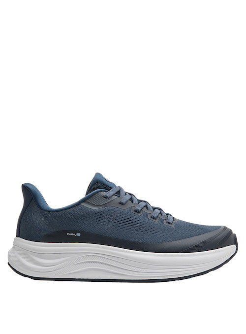 Zapatillas unisex azules de estilo casual, ideales para actividades diarias y confort en cada paso.