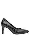 Zapatos elegantes de tacón para mujer, ideales para el trabajo y eventos sociales.
