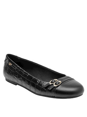 Ballerina Cuero Mujer