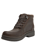 Botín casual café para hombre, estilo urbano, ideal para actividades diarias.