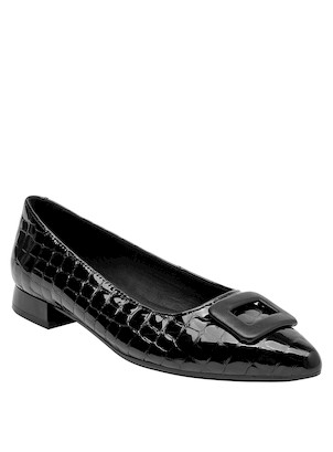 Ballerina Cuero Mujer