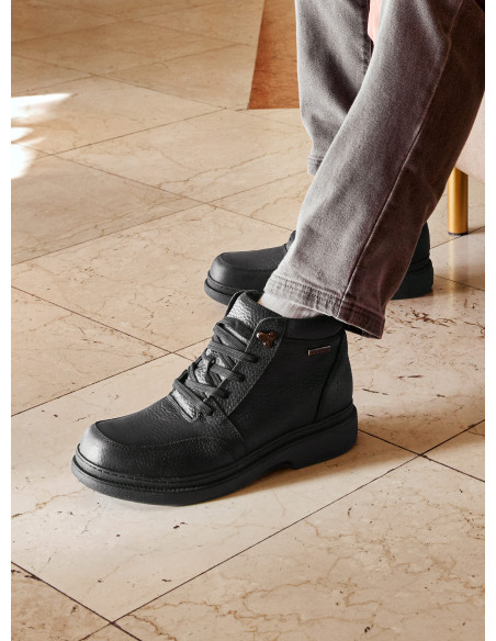 zapatos de cuero negros para hombre, estilo casual, ideales para uso diario