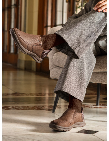 mocasín cuero moro hombre estilo casual para actividades diarias