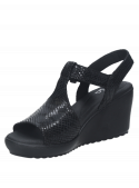 Sandalia Mujer D039 16 Hrs negro