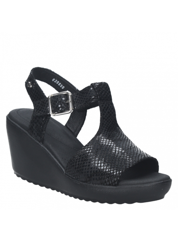 Sandalia Mujer D039 16 Hrs piton