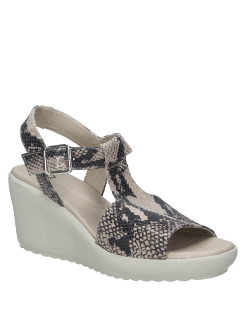 Sandalia Mujer D039 16 Hrs piton
