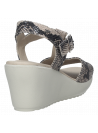 Sandalia Mujer D039 16 Hrs piton
