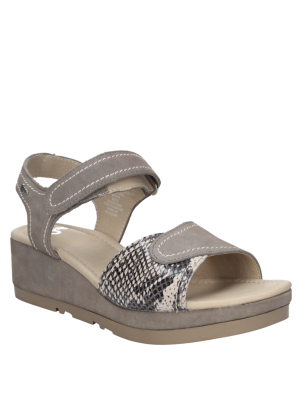 Sandalia Mujer D016 16 Hrs taupe