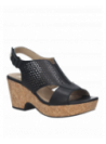 Sandalia Mujer D021 16 Hrs negro