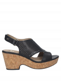 Sandalia Mujer D021 16 Hrs negro