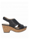 Sandalia Mujer D021 16 Hrs negro